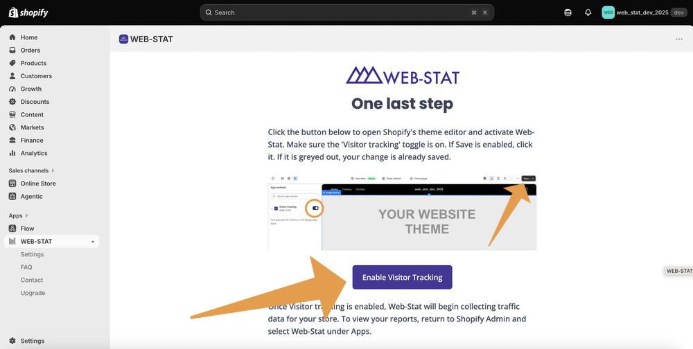 Ajouter Web-Stat 4